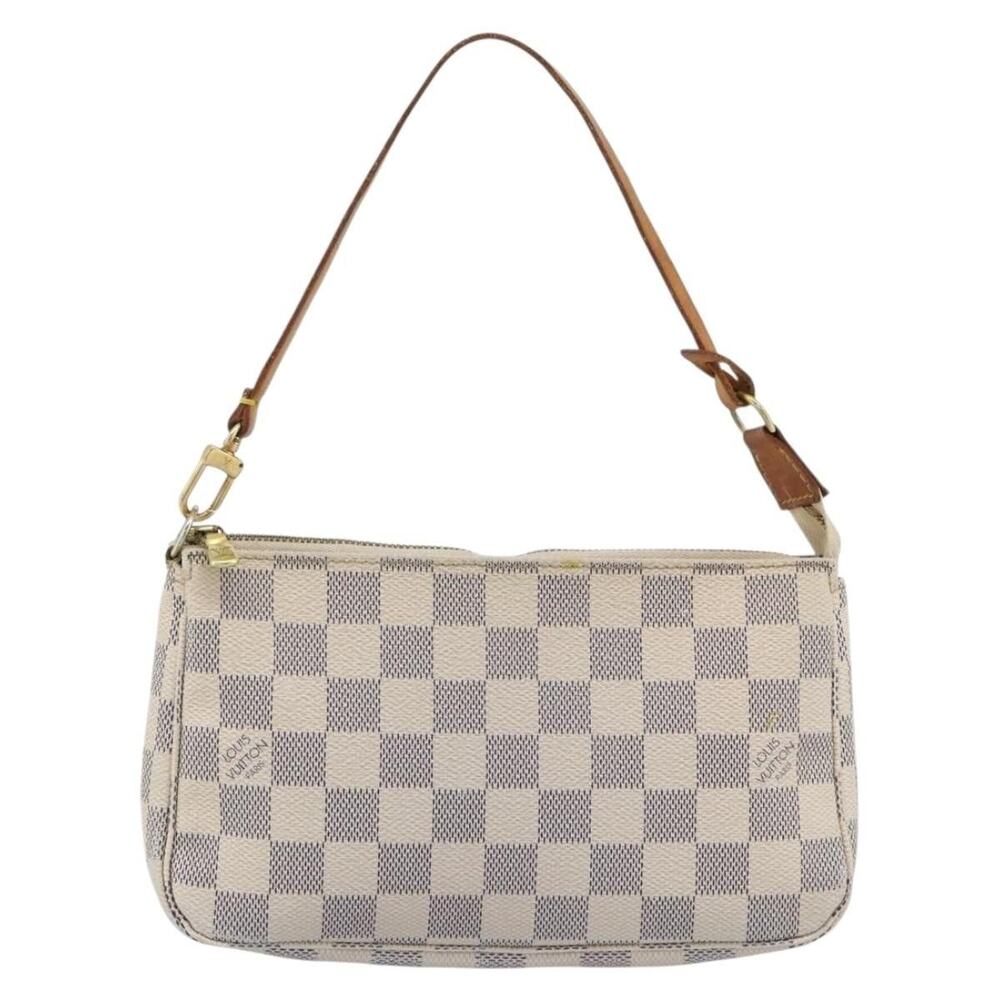 Louis Vuitton Damier Azur Pochette Accessoires Pouch White